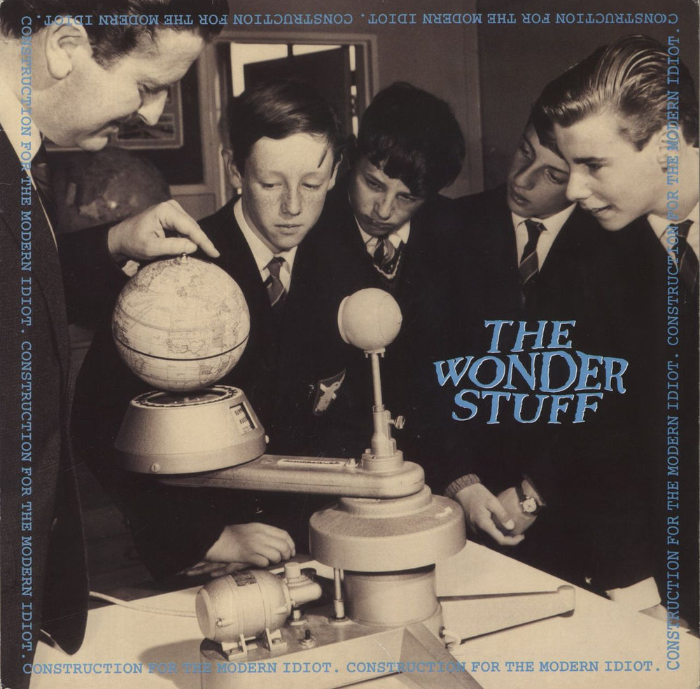 The Wonder Stuff Construction For The Modern Idiot - VG UK vinyl LP album (LP record) 519894-1