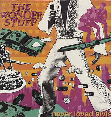 The Wonder Stuff Never Loved Elvis UK vinyl LP album (LP record) 847252-1