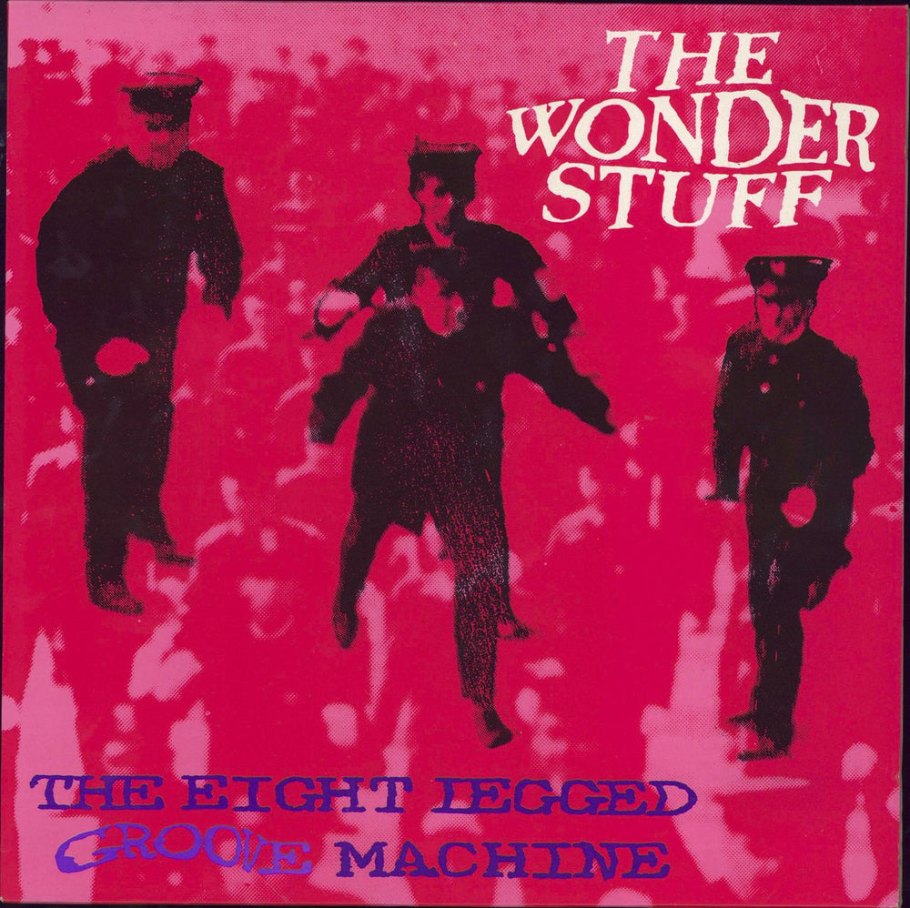 The Wonder Stuff The Eight Legged Groove Machine UK vinyl LP album (LP record) GONLP1