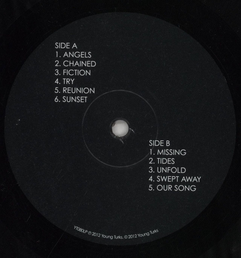 The XX Coexist UK vinyl LP album (LP record) UXELPCO859830