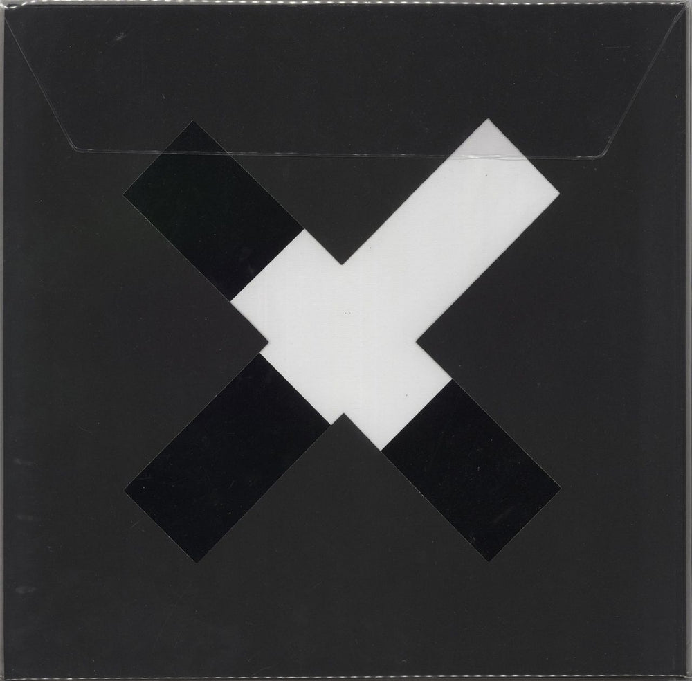 The XX xx - White Vinyl - Stickered Sleeve + Poster UK vinyl LP album (LP record) 609008295014