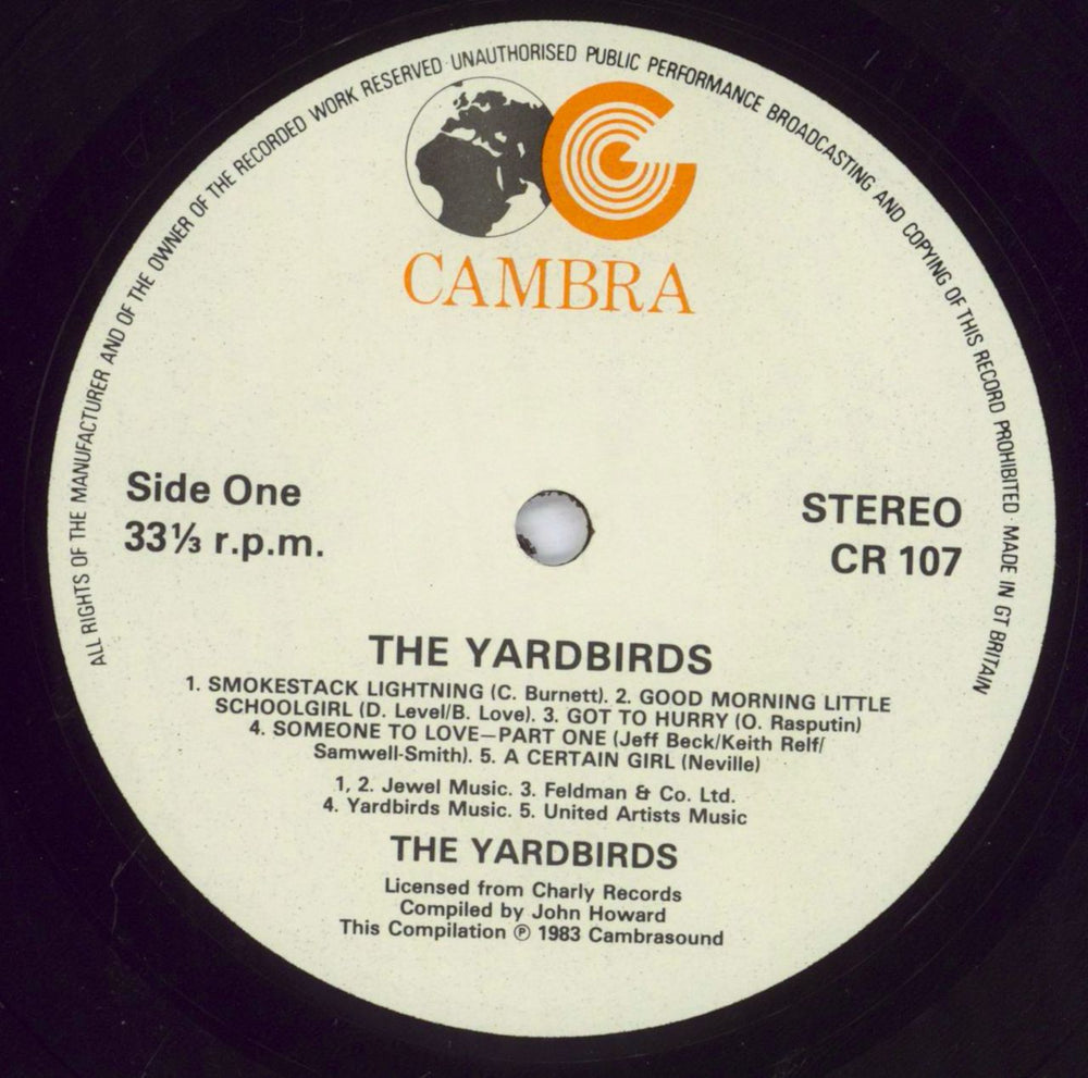 The Yardbirds The Yardbirds - EX UK 2-LP vinyl record set (Double LP Album) YDB2LTH829927