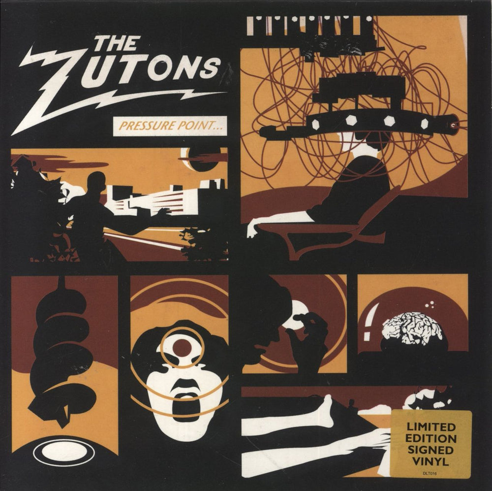 The Zutons Pressure Point - Autographed UK 7" vinyl single (7 inch record / 45) DLT016