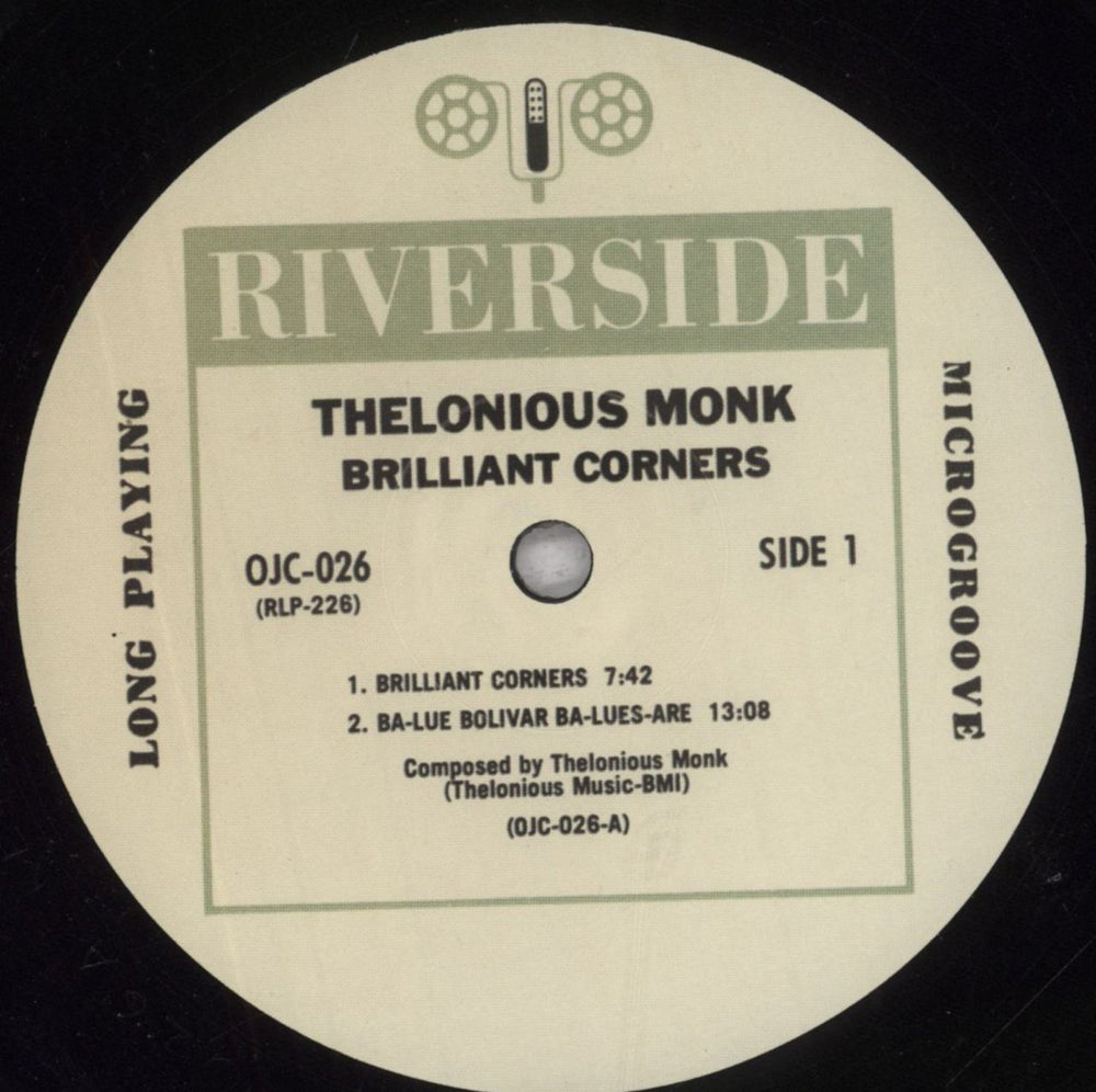 Thelonious Monk Brilliant Corners - 150 Gram Vinyl US vinyl LP album (LP record) TM4LPBR844021