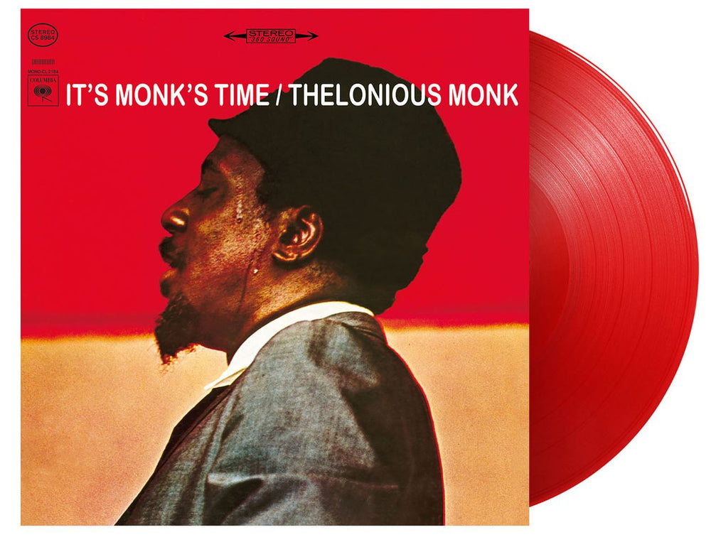 Thelonious Monk It's Monk's Time - Red Vinyl 180 Gram UK vinyl LP album (LP record) MOVLP3393