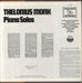 Thelonious Monk Piano Solos US vinyl LP album (LP record)