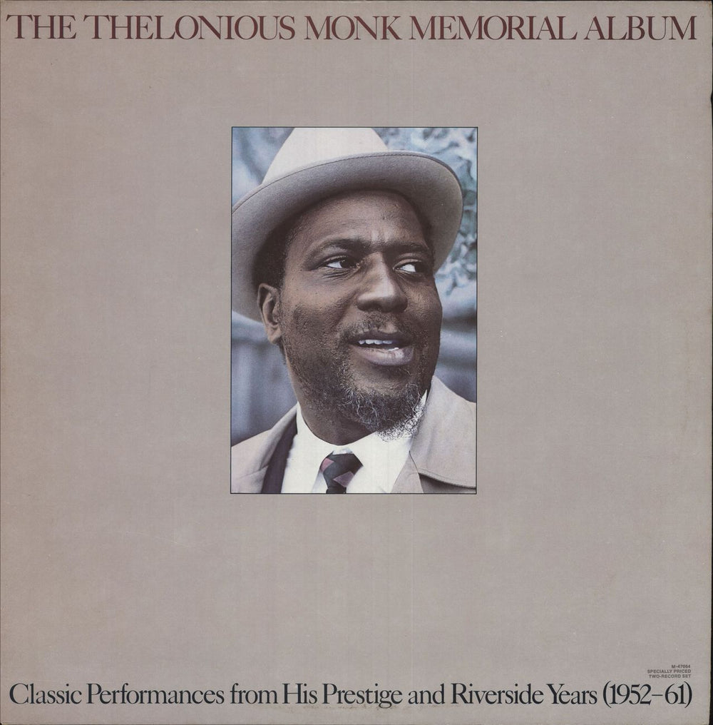 Thelonious Monk The Thelonious Monk Memorial Album US 2-LP vinyl record set (Double LP Album) M-47064