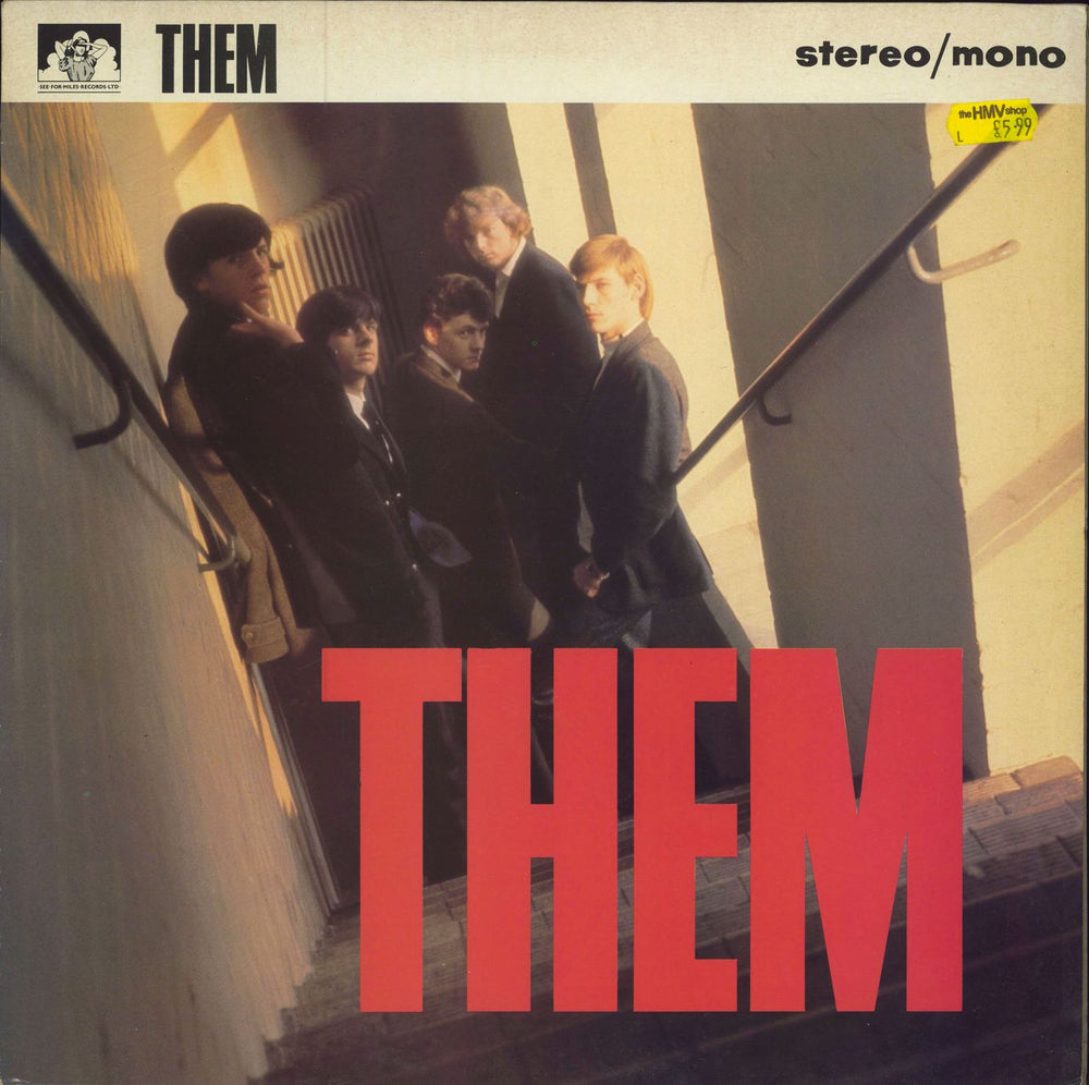 Them Them UK vinyl LP album (LP record) SEE31