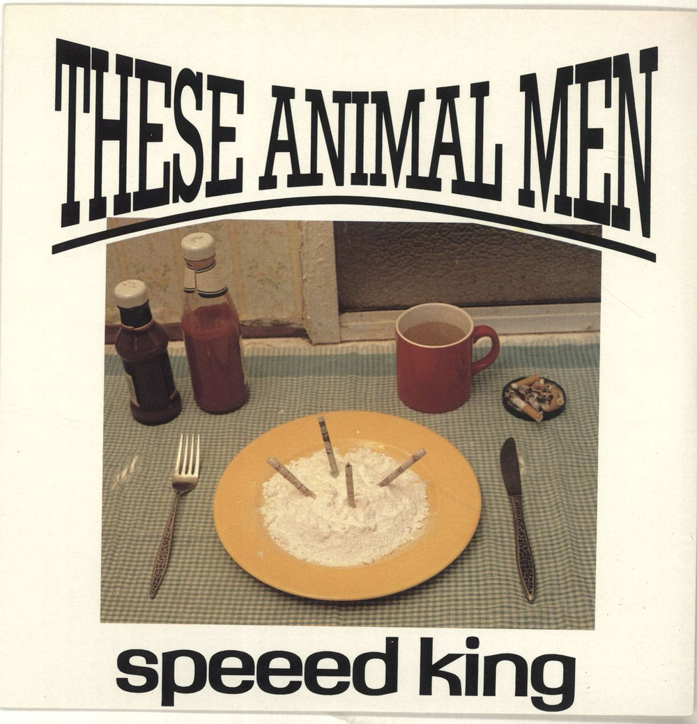 These Animal Men Speeed King + Wrap UK 7" vinyl single (7 inch record / 45) FLAT1