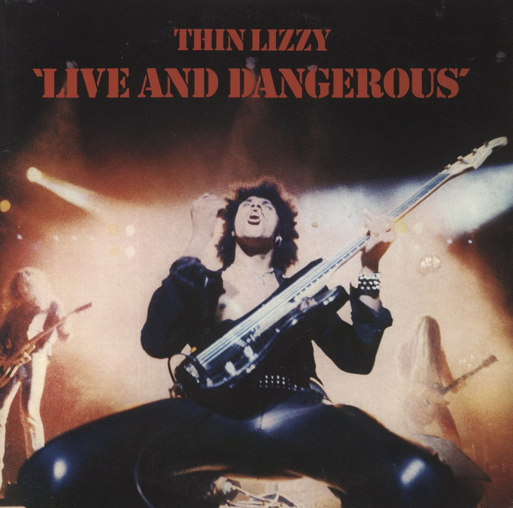 Thin Lizzy Live And Dangerous - 180gm Blue Vinyl - EX UK 2-LP vinyl record set (Double LP Album) RCV034LP