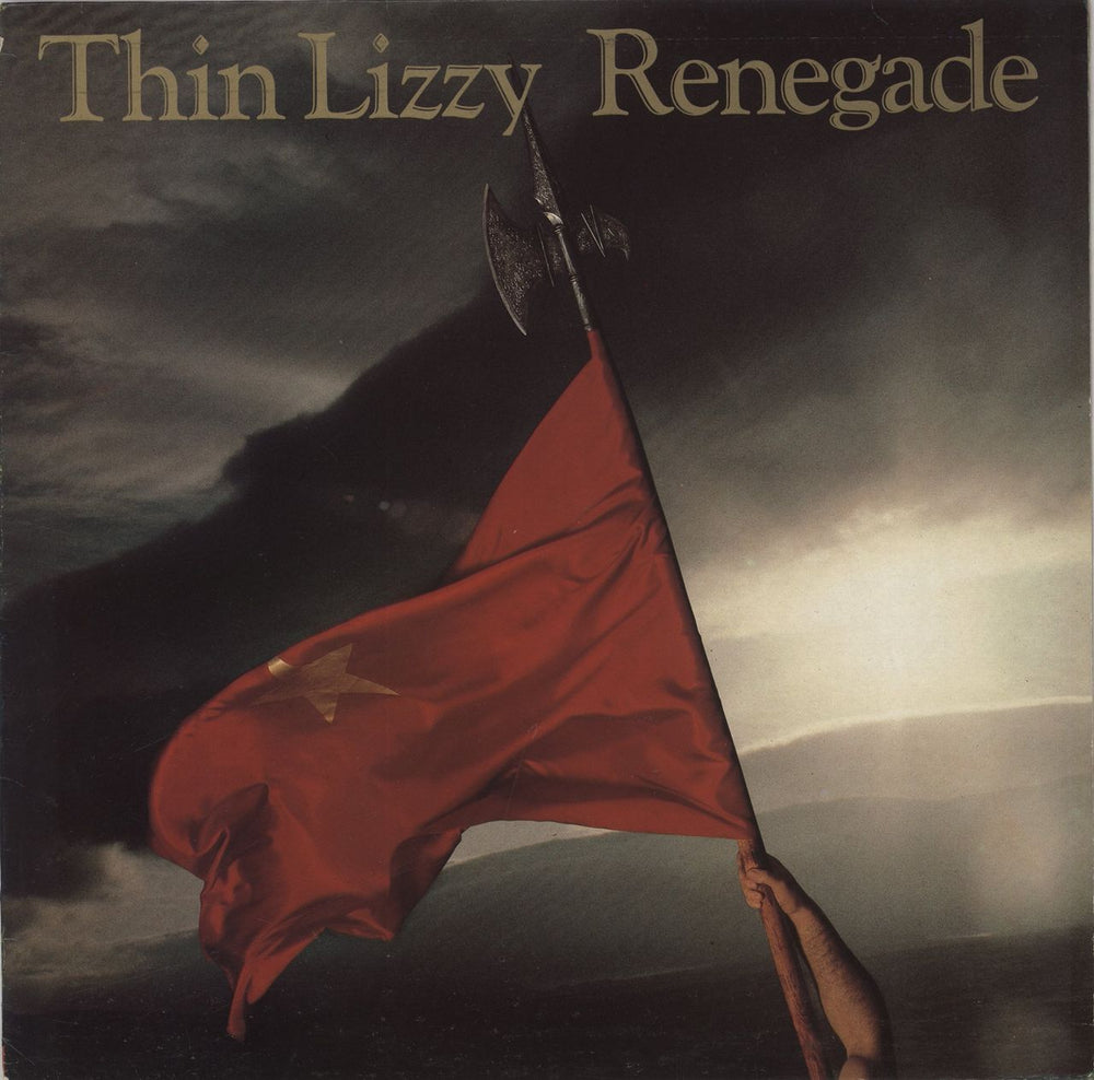 Thin Lizzy Renegade - VG UK vinyl LP album (LP record) 6359083