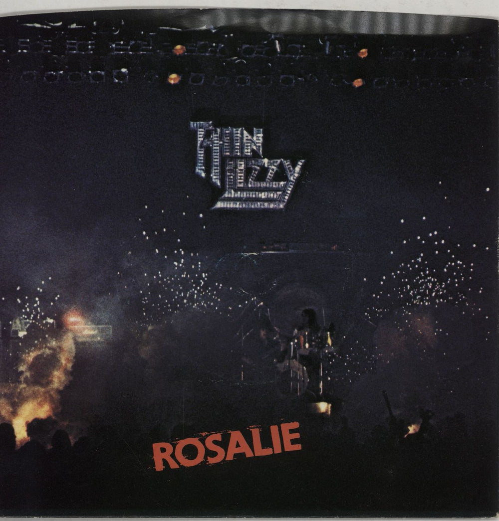 Thin Lizzy Rosalie - P/S UK 7" vinyl single (7 inch record / 45) LIZZY2