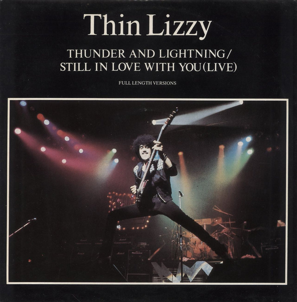 Thin Lizzy Thunder And Lightning UK 12" vinyl single (12 inch record / Maxi-single) LIZZY1212