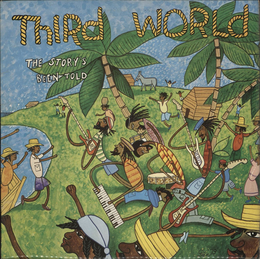 Third World The Story's Been Told UK vinyl LP album (LP record) ILPS9569