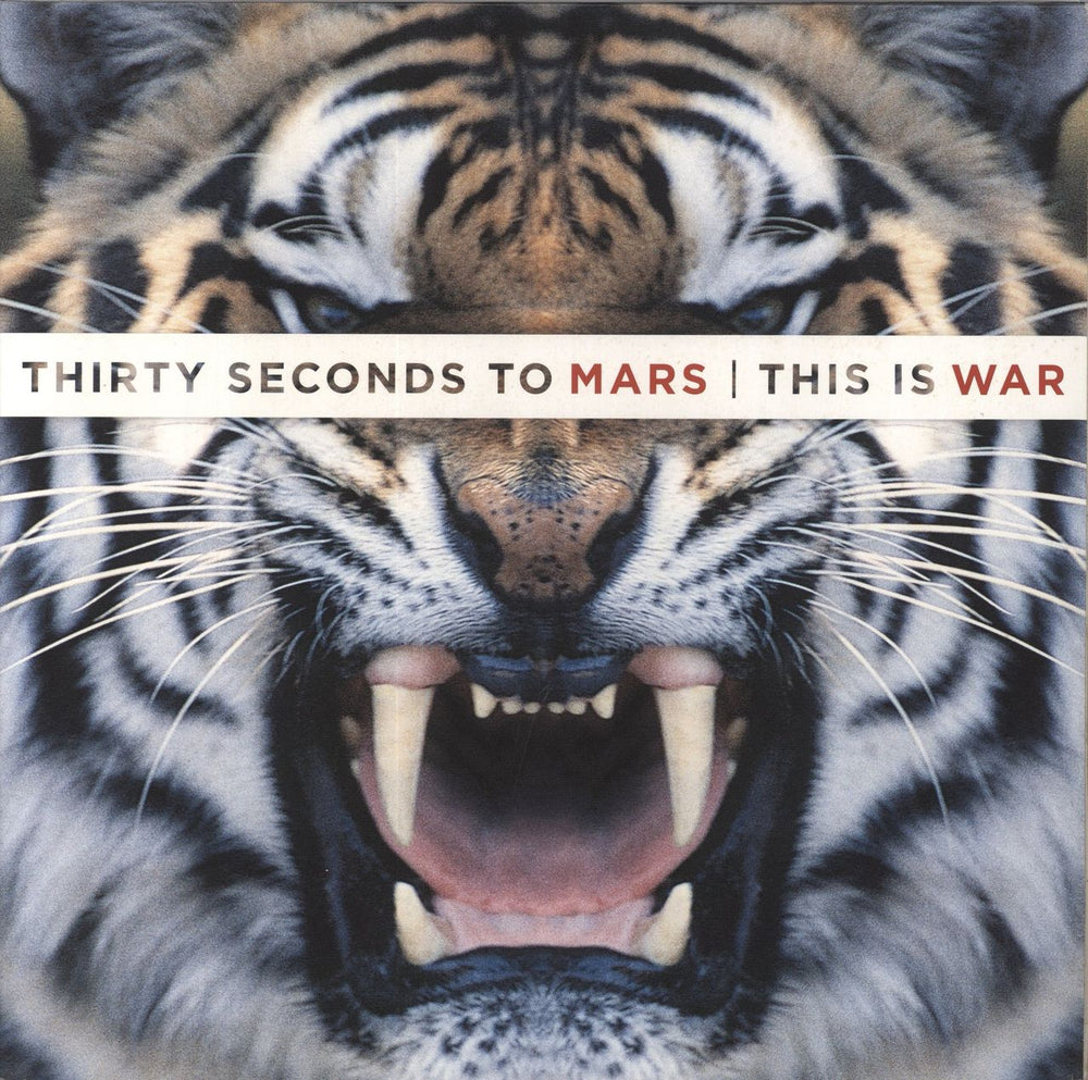 Thirty Seconds To Mars This Is War + CD UK 2-LP vinyl record set (Double LP Album) 5099930943315