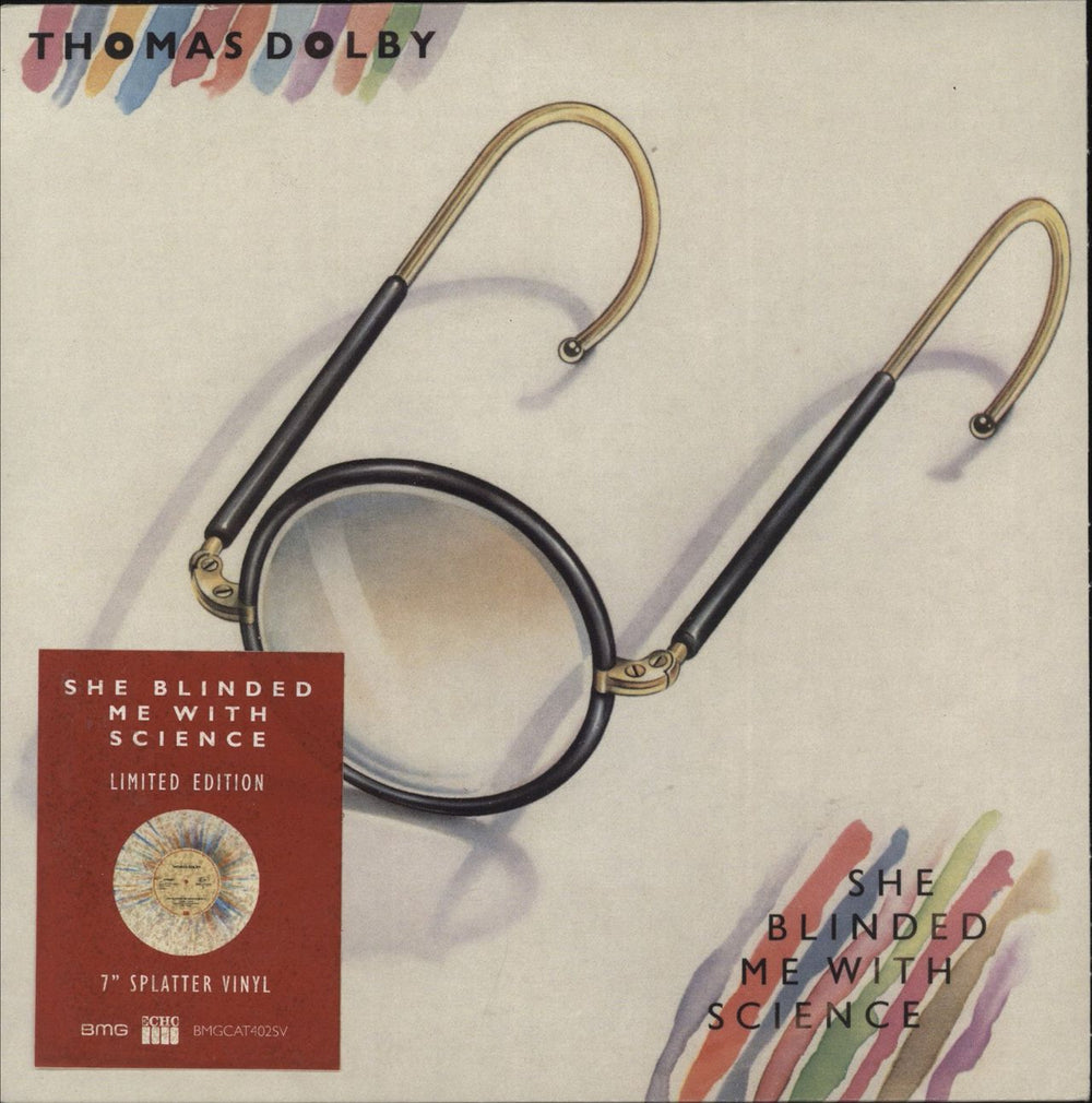 Thomas Dolby She Blinded Me With Science UK 7" vinyl single (7 inch record / 45) BMGCAT402SV