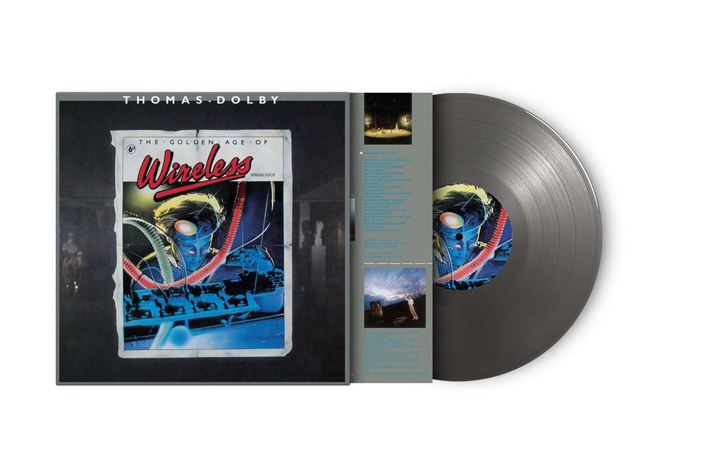 Thomas Dolby The Golden Age Of Wireless - Silver Vinyl 180 Gram UK vinyl LP album (LP record) DOLLPTH851259