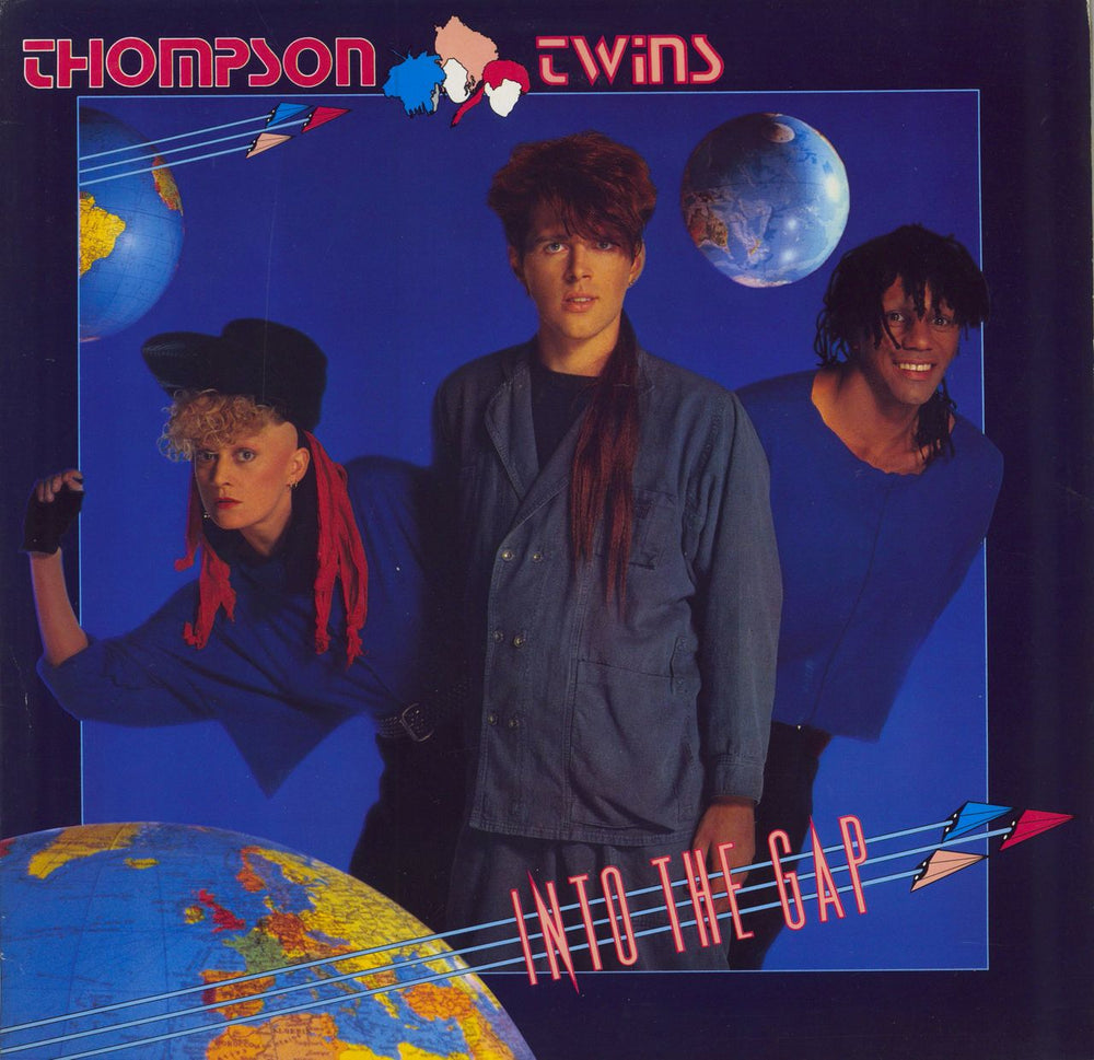 Thompson Twins Into The Gap + Merch Insert German vinyl LP album (LP record) 205971