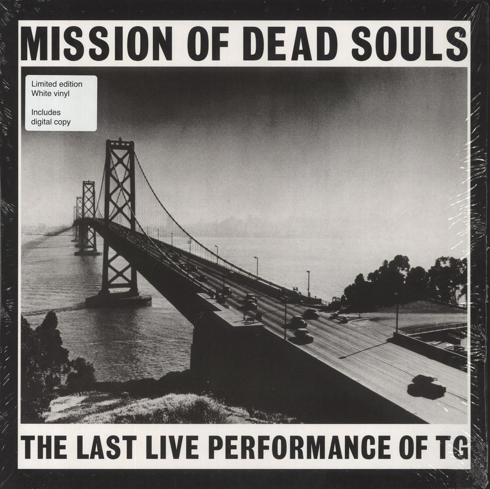 Throbbing Gristle Mission Of Dead Souls - White Vinyl UK vinyl LP album (LP record) TGLP6