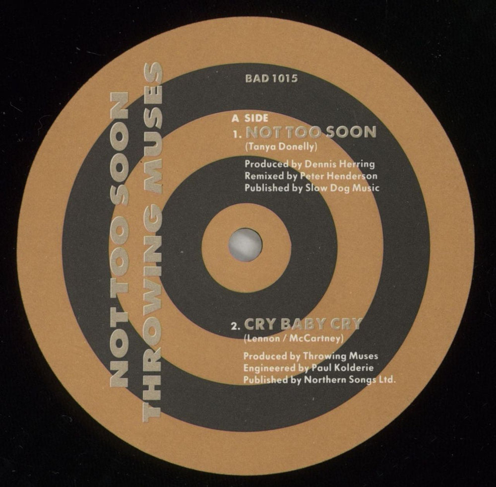 Throwing Muses Not Too Soon UK 12" vinyl single (12 inch record / Maxi-single) THR12NO160334