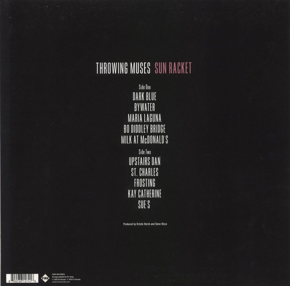 Throwing Muses Sun Racket UK vinyl LP album (LP record) 809236157416