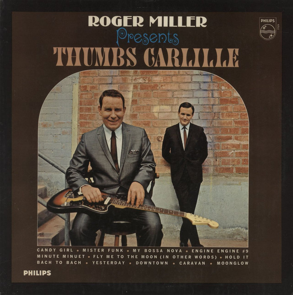 Thumbs Carllile Roger Miller Presents Thumbs Carlille UK vinyl LP album (LP record) BL7729