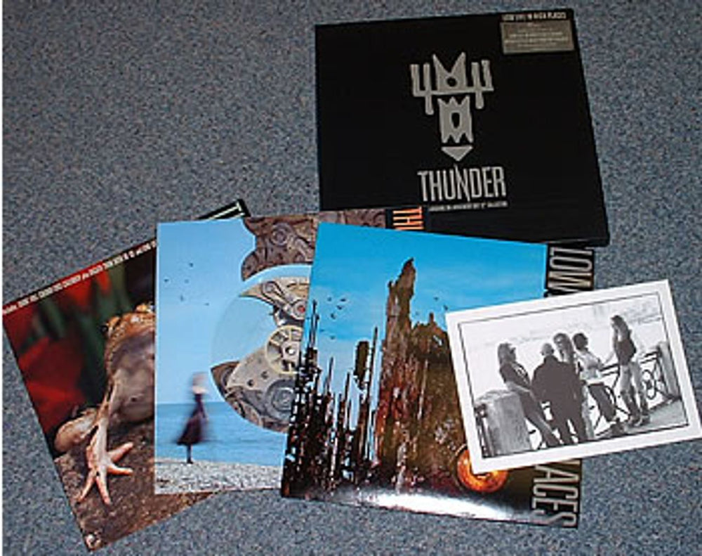 Thunder The Laughing On Judgement Day 12" Collection UK box set 12EMS242