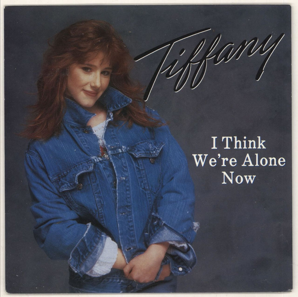 Tiffany I Think We're Alone Now UK 7" vinyl single (7 inch record / 45) MCA1211