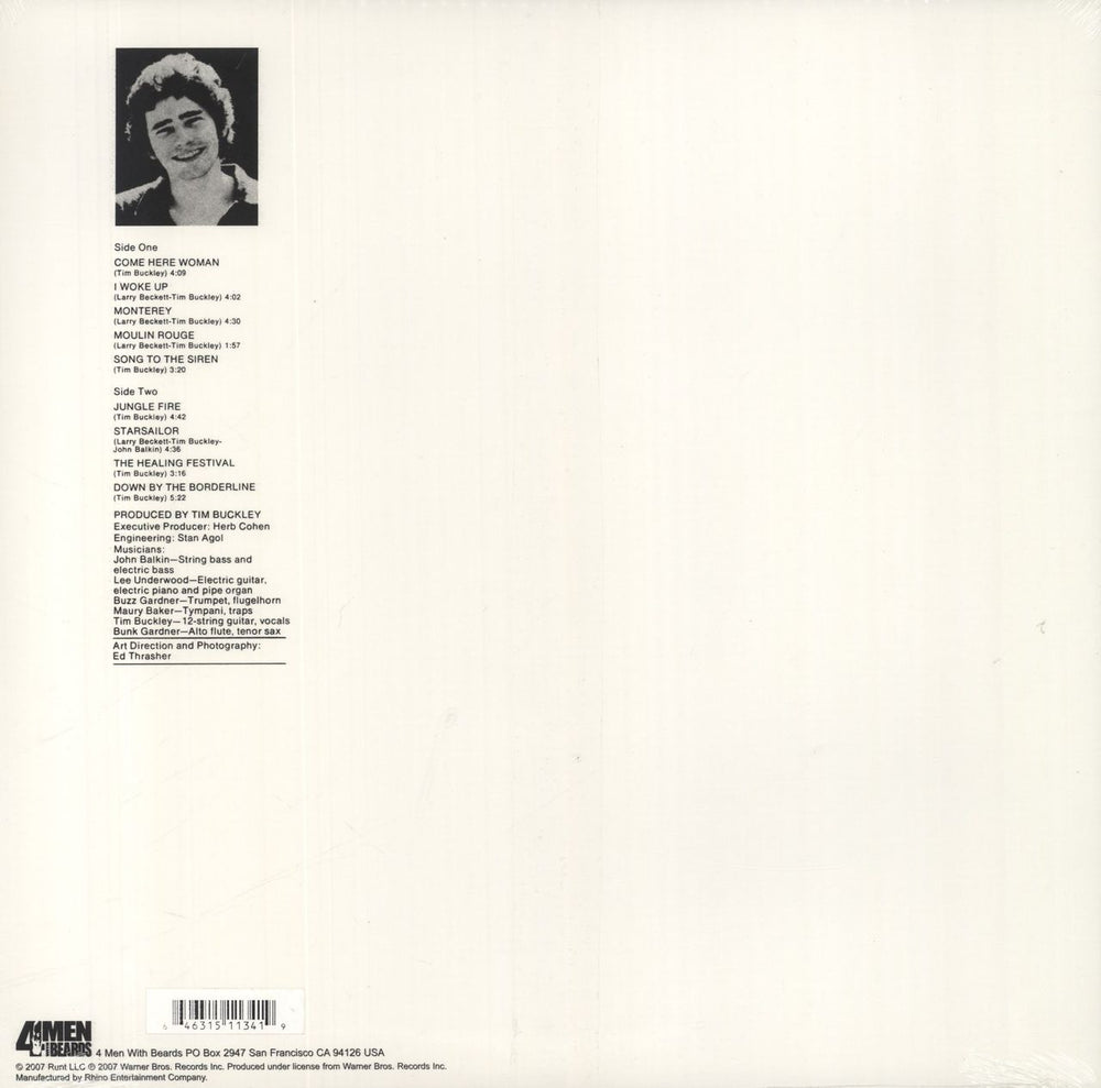 Tim Buckley Starsailor - Sealed US vinyl LP album (LP record) 646315113419