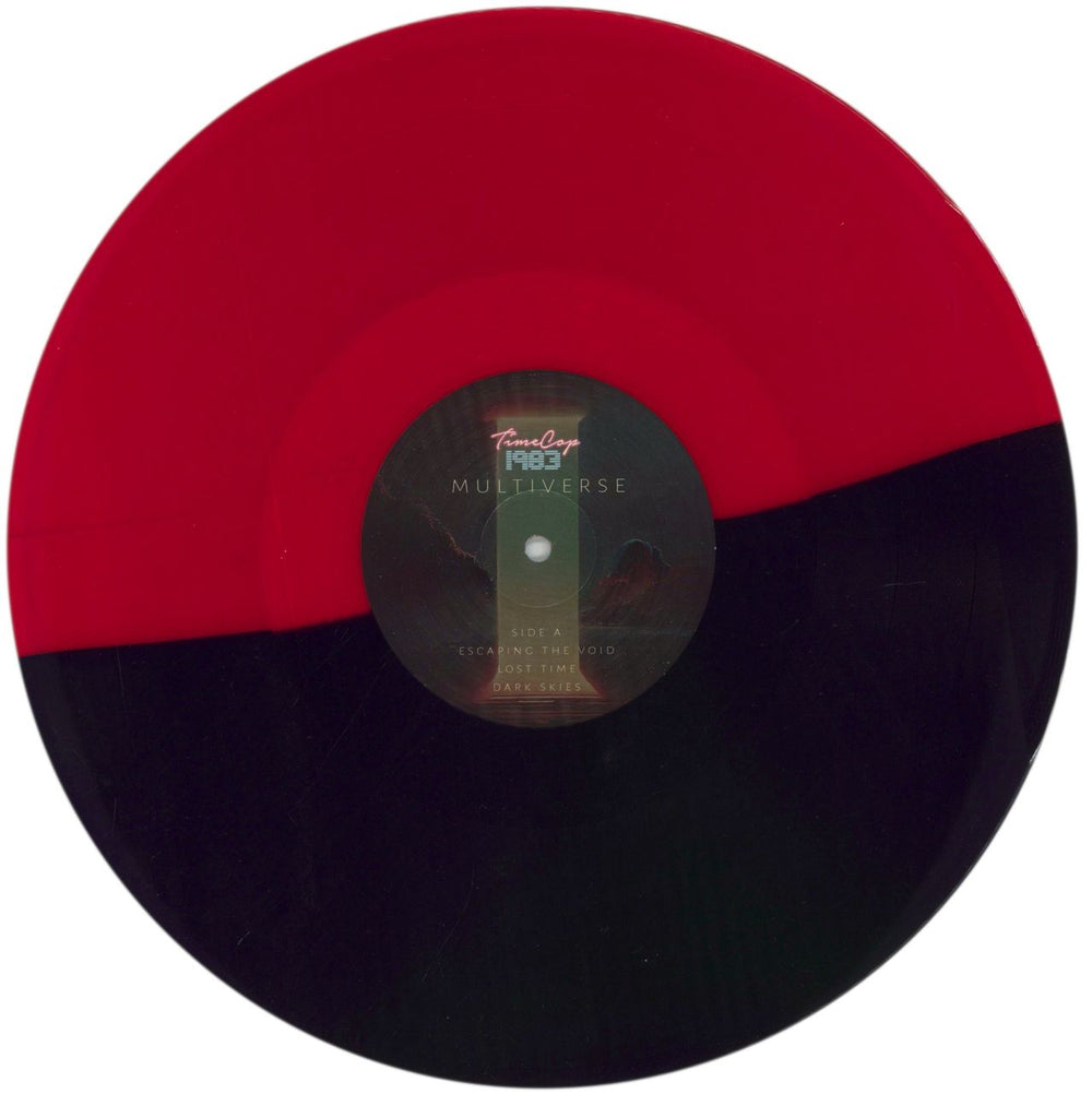 Timecop1983 Multiverse - Black & Red Split Vinyl UK 12" vinyl single (12 inch record / Maxi-single) 87P12MU859833