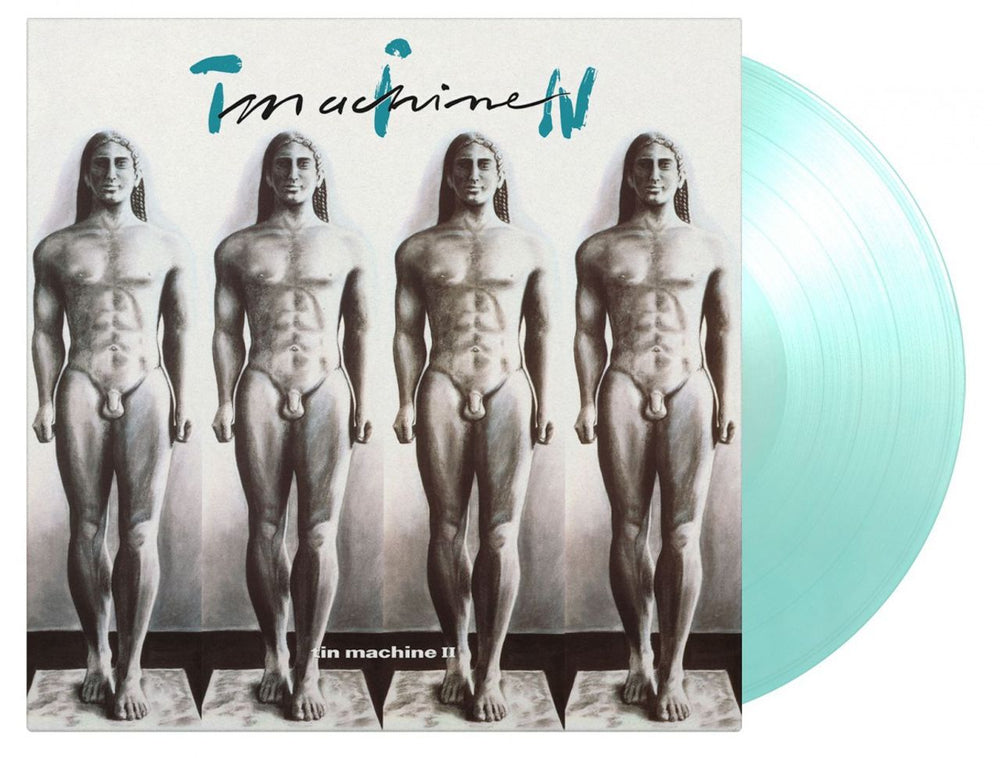 Tin Machine Tin Machine II - Crystal Clear & Turquoise 180 Gram Vinyl - Sealed UK vinyl LP album (LP record) MOVLP2715