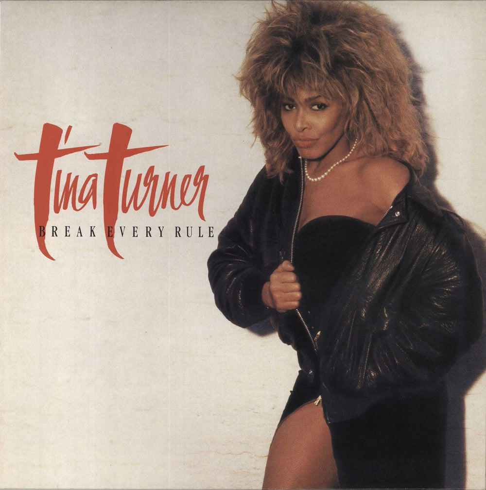 Tina Turner Break Every Rule UK vinyl LP album (LP record) EST2018