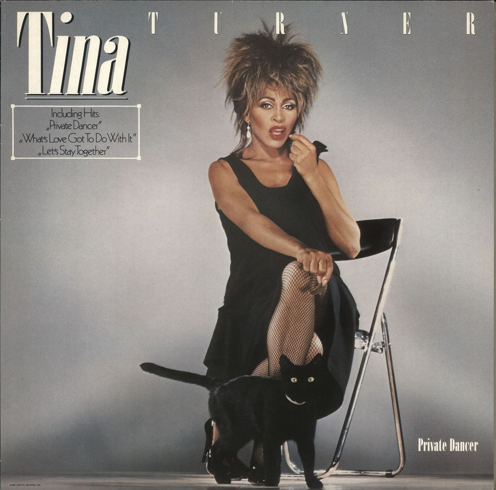 Tina Turner Private Dancer Dutch vinyl LP album (LP record) 1C0642401521