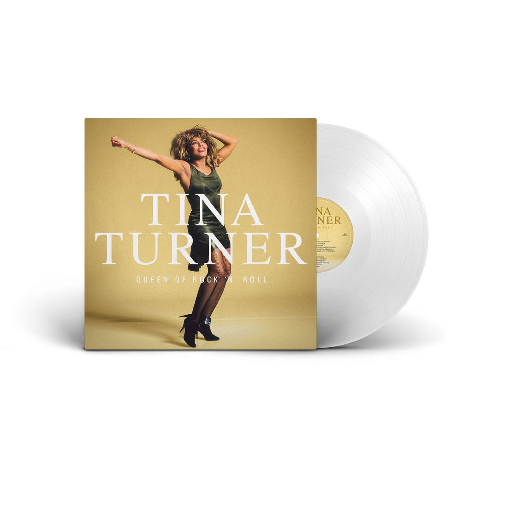 Tina Turner Queen Of Rock 'N' Roll - Crystal Clear Vinyl - Sealed UK vinyl LP album (LP record) 5054197767012