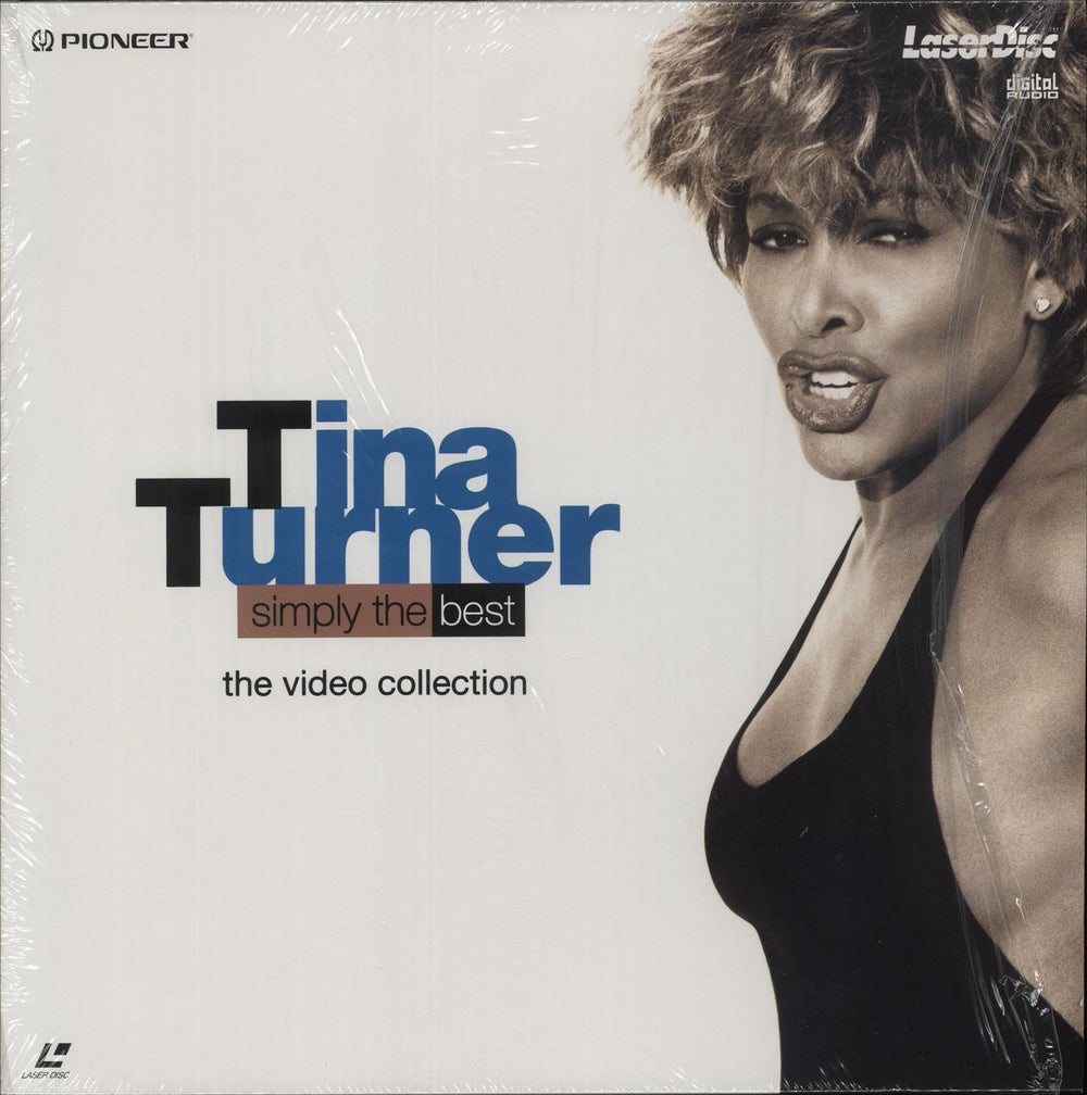 Tina Turner Simply The Best - Shrink UK laserdisc / lazerdisc PLMPB00821