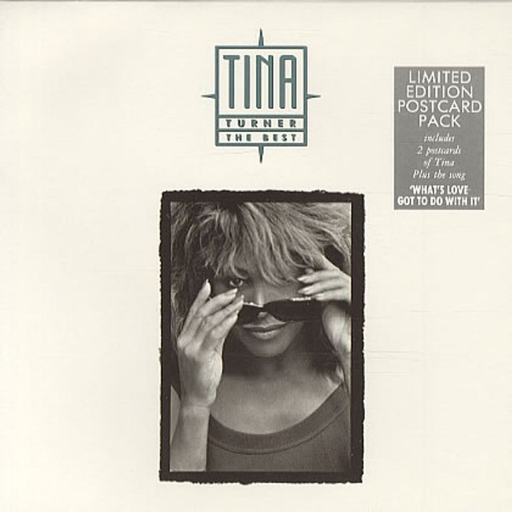 Tina Turner The Best - Postcard Pack UK 7" single box set CLS543