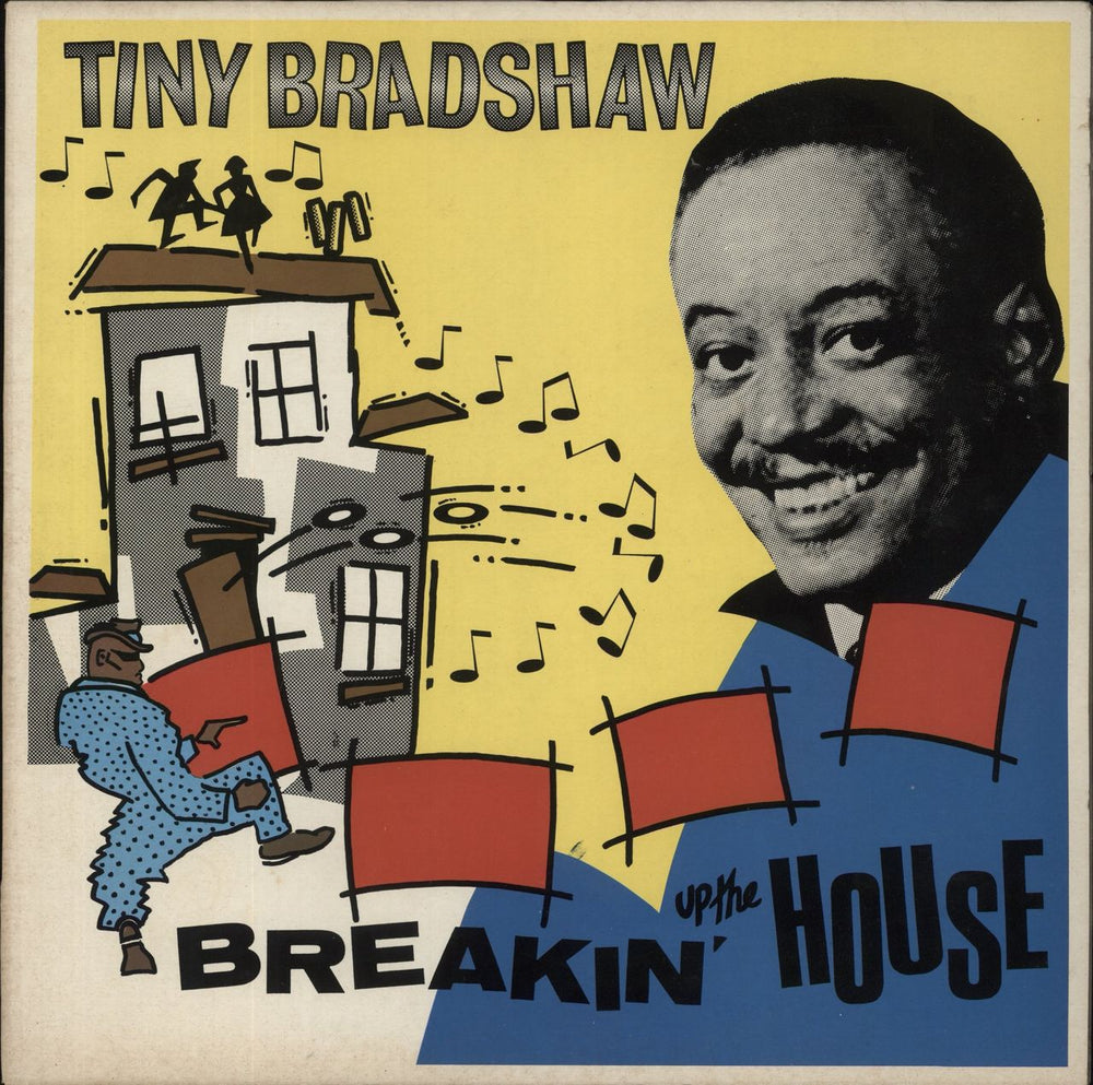 Tiny Bradshaw Breakin' Up The House UK vinyl LP album (LP record) CRB1092