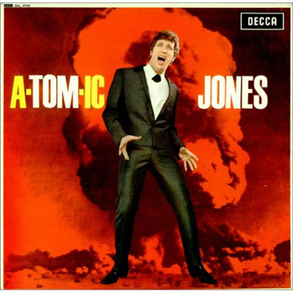 Tom Jones A-Tom-Ic Jones UK vinyl LP album (LP record) SKL4743