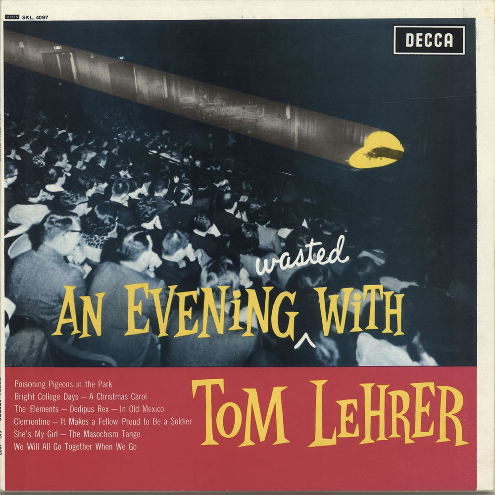 Tom Lehrer An Evening With Tom Lehrer UK vinyl LP album (LP record) SKL4097