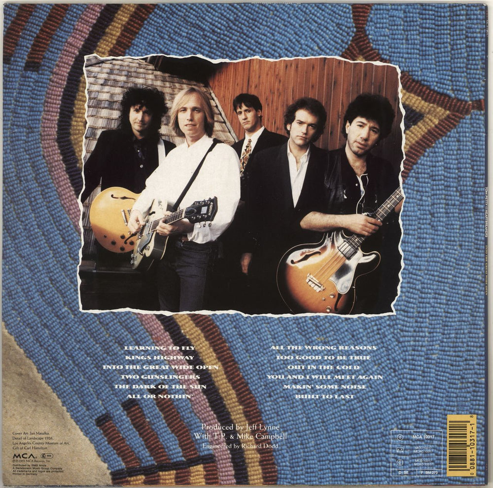 Tom Petty & The Heartbreakers Into The Great Wide Open - EX German vinyl LP album (LP record) 008811031718