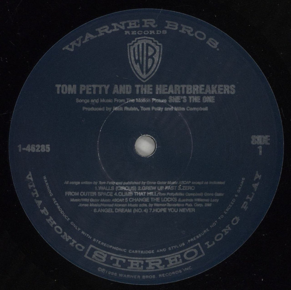 Tom Petty & The Heartbreakers She's The One - 1st US vinyl LP album (LP record) PETLPSH876717