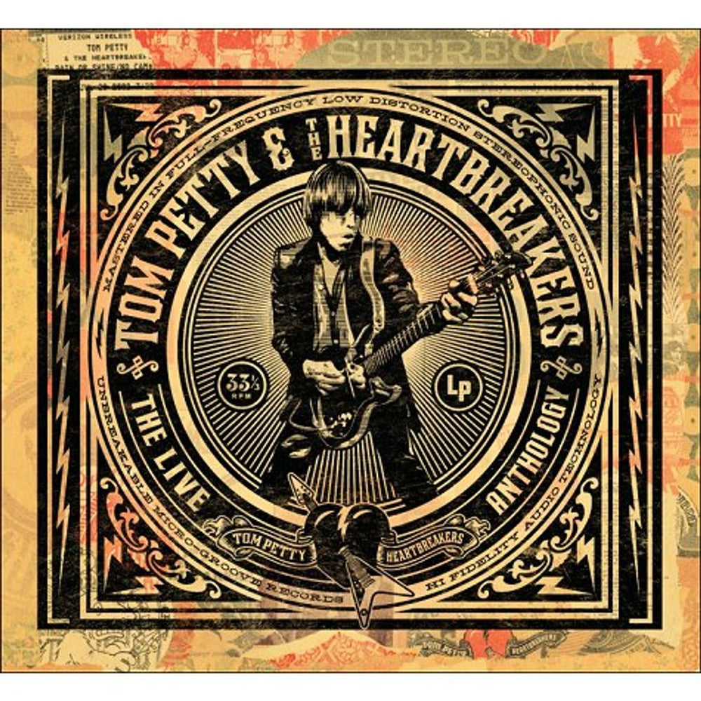 Tom Petty & The Heartbreakers The Live Anthology UK CD Album Box Set 2724977