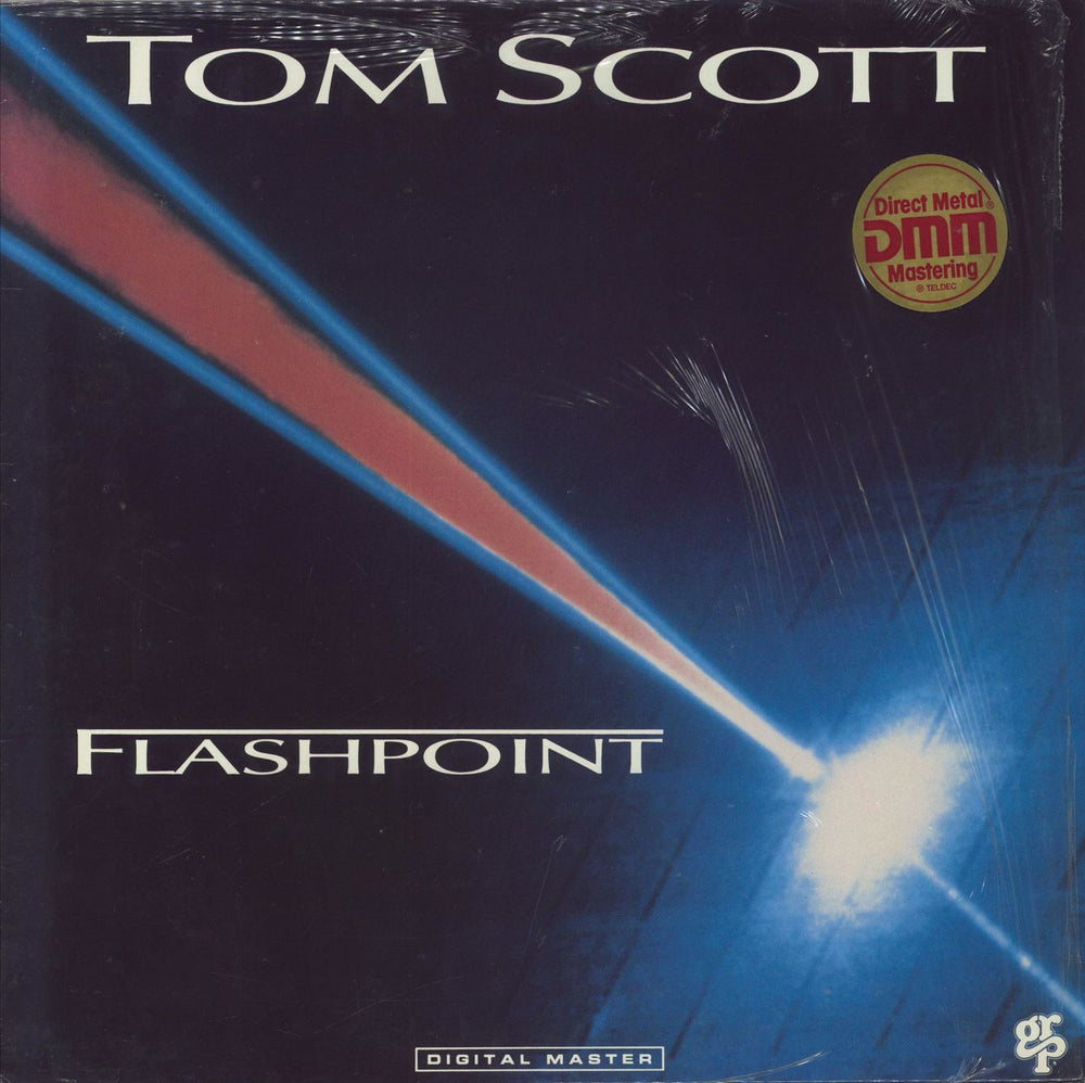 Tom Scott Flashpoint - shrink German vinyl LP album (LP record) GRP-9571-1