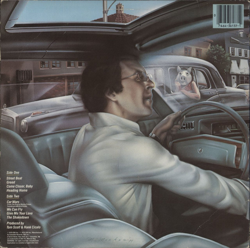 Tom Scott Street Beat US vinyl LP album (LP record) 074643613712