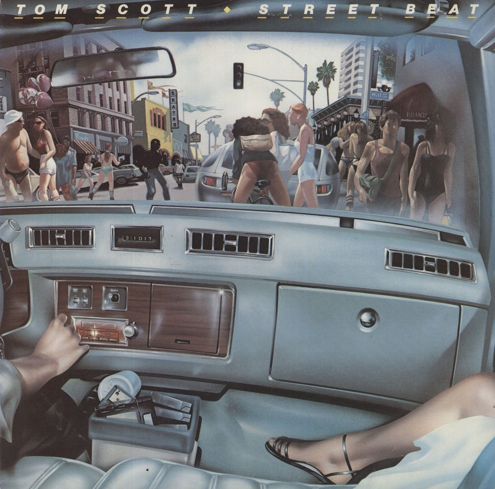 Tom Scott Street Beat US vinyl LP album (LP record) JC63137