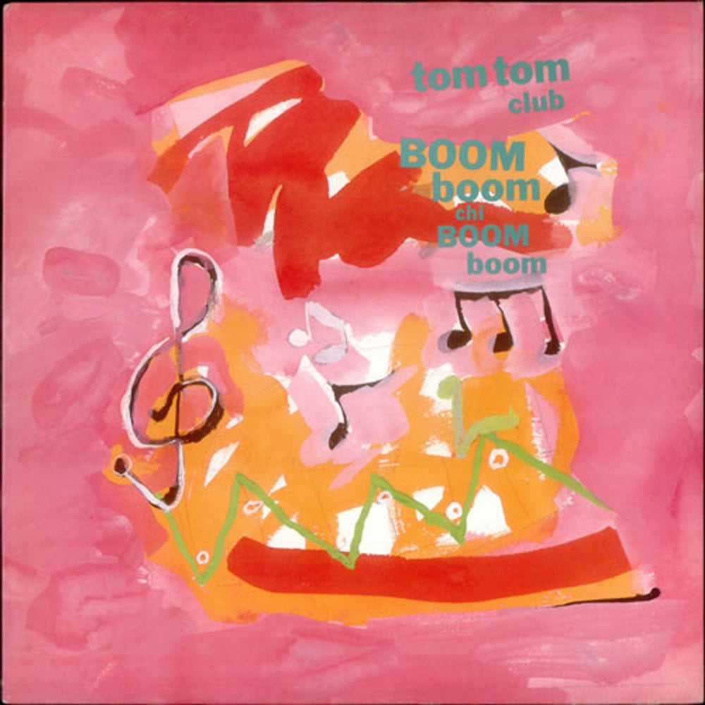 Tom Tom Club Boom Boom Chi Boom Boom UK vinyl LP album (LP record) SFLP8