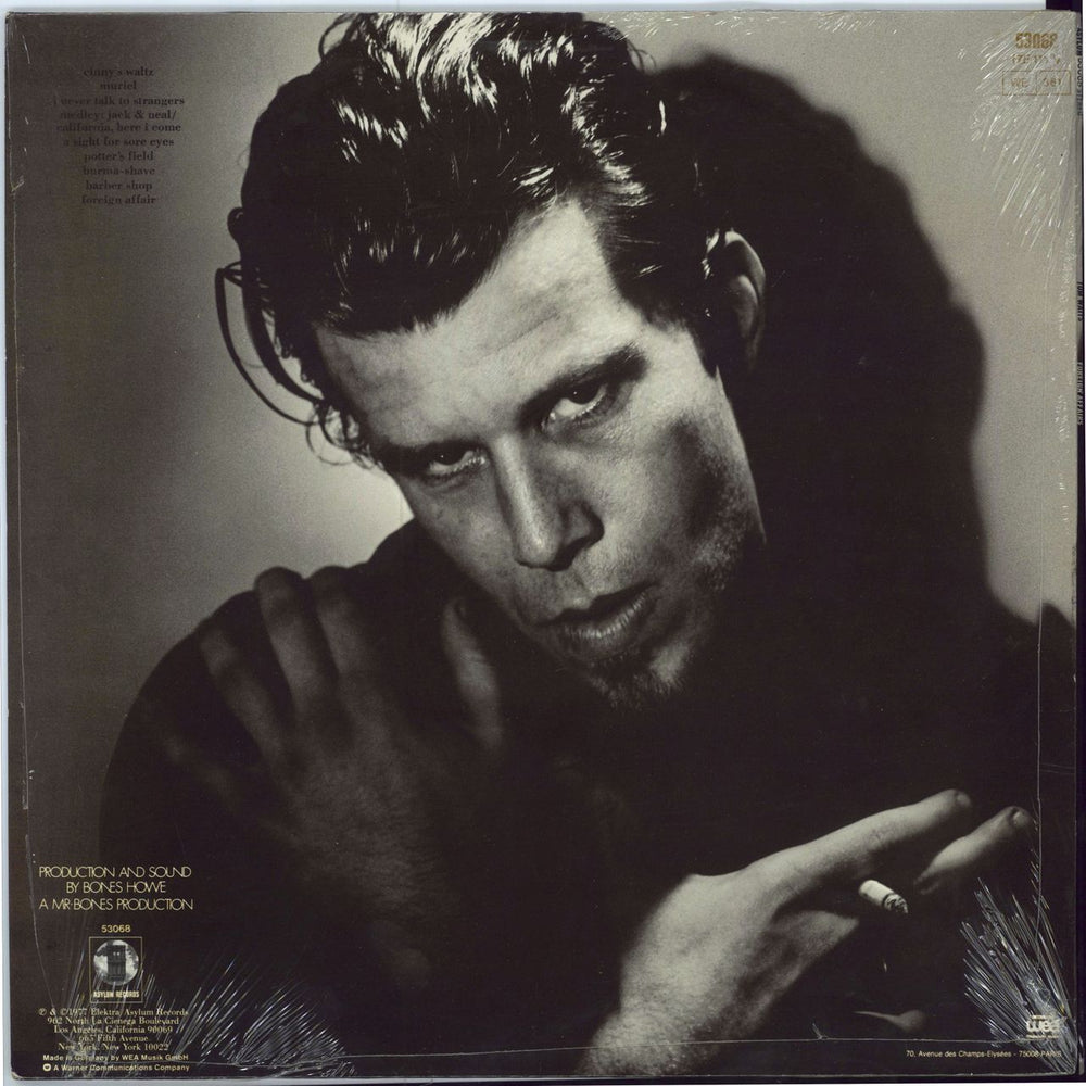 Tom Waits Foreign Affairs - Shrink German vinyl LP album (LP record)