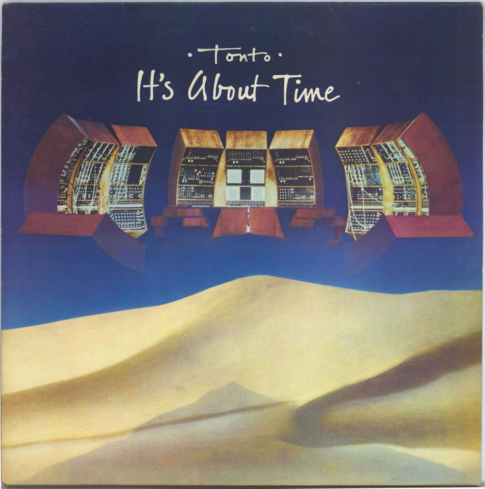 Tonto's Expanding Head Band It's About Time + Poster UK vinyl LP album (LP record) 2383308