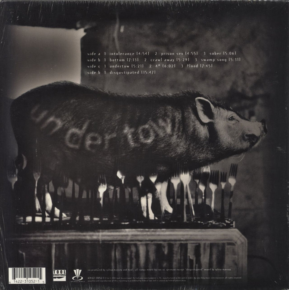 Tool Undertow US 2-LP vinyl record set (Double LP Album) 614223105215