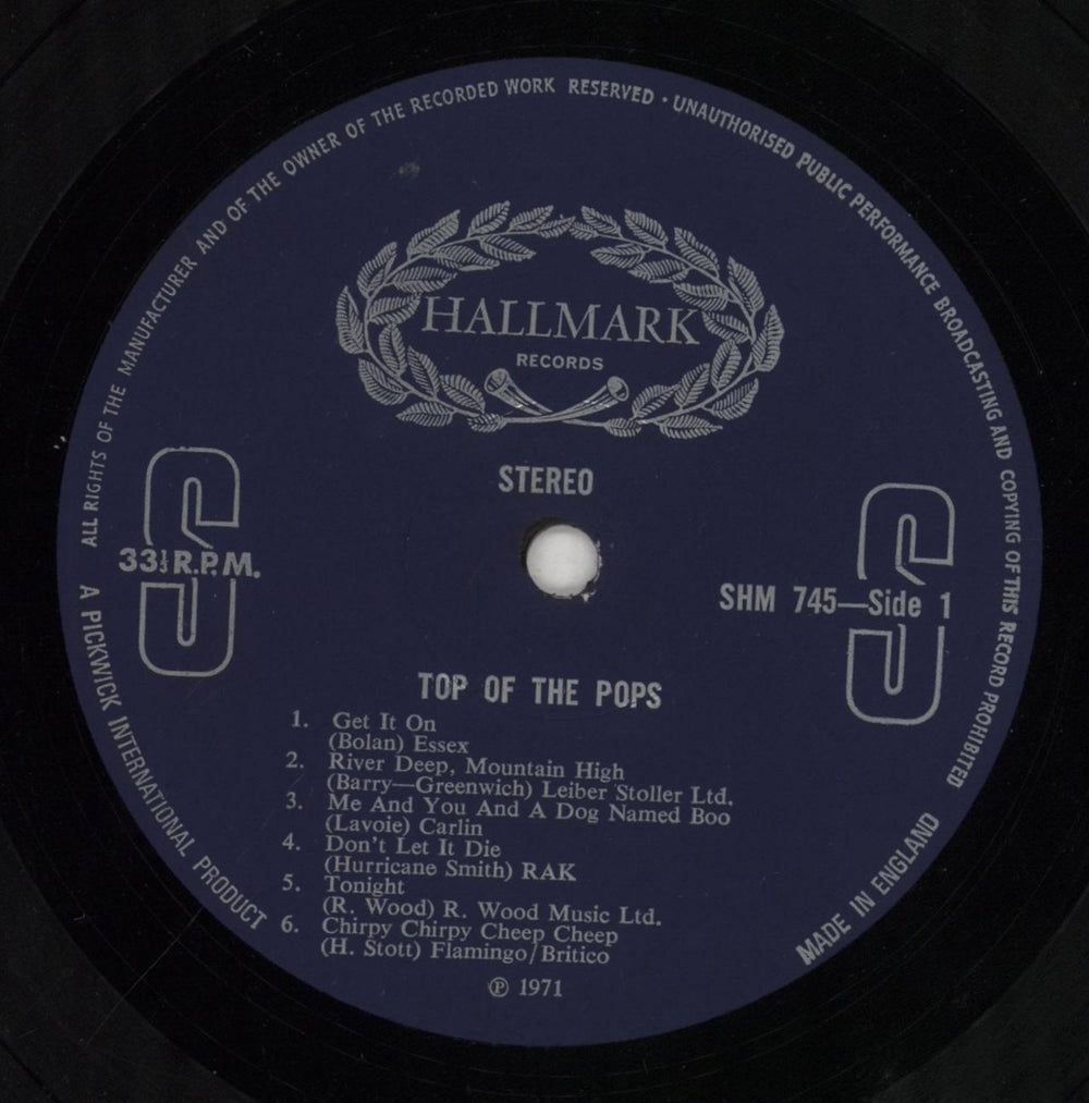 Top Of The Pops Top Of The Pops Vol. 18 UK vinyl LP album (LP record) T6FLPTO630473